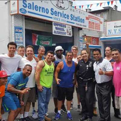 Many of Brooklyn’s most colorful characters stop by Salerno’s to share stories and hang out.