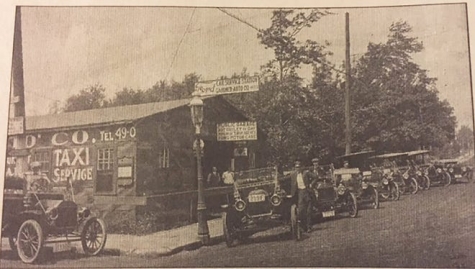 Gardner Auto Sales at 578 Main St. in shown in the early 1900s.