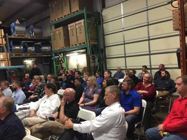 More than 60 industry professionals attended AASP-MO’s November meeting.