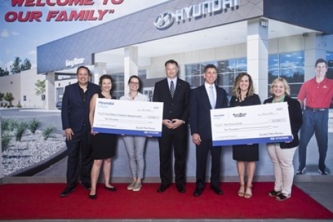 Hyundai Hope, Gary Rome Hyundai Donate $25,000 to Combat Hunger