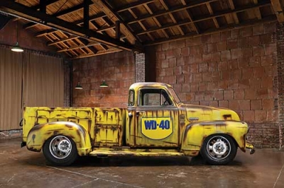 This 1951 Chevrolet 3100 will be appearing at SEMA this year as part of WD-40 Brand’s participation in the SEMA Cares Program.