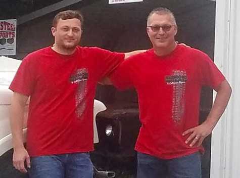 Randy and Tyler Harmon outside their Farmland, IN, location. Harmon recently opened an additional shop in Muncie, IN. 