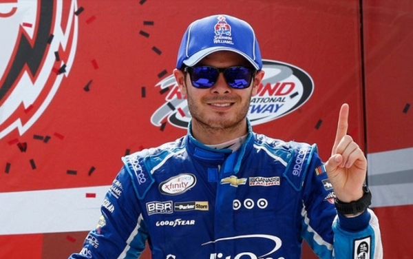 Kyle Larson: driver of the No. 42 Chip Ganassi Racing Chevrolet.