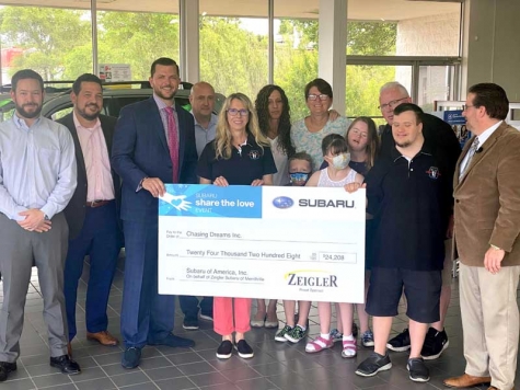 Indiana Subaru Dealer Presents Local Charity with $24,208 Check