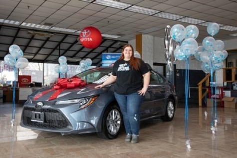 Boys &amp; Girls Clubs of America&#039;s National Youth of the Year Winner Awarded New Corolla by Toyota