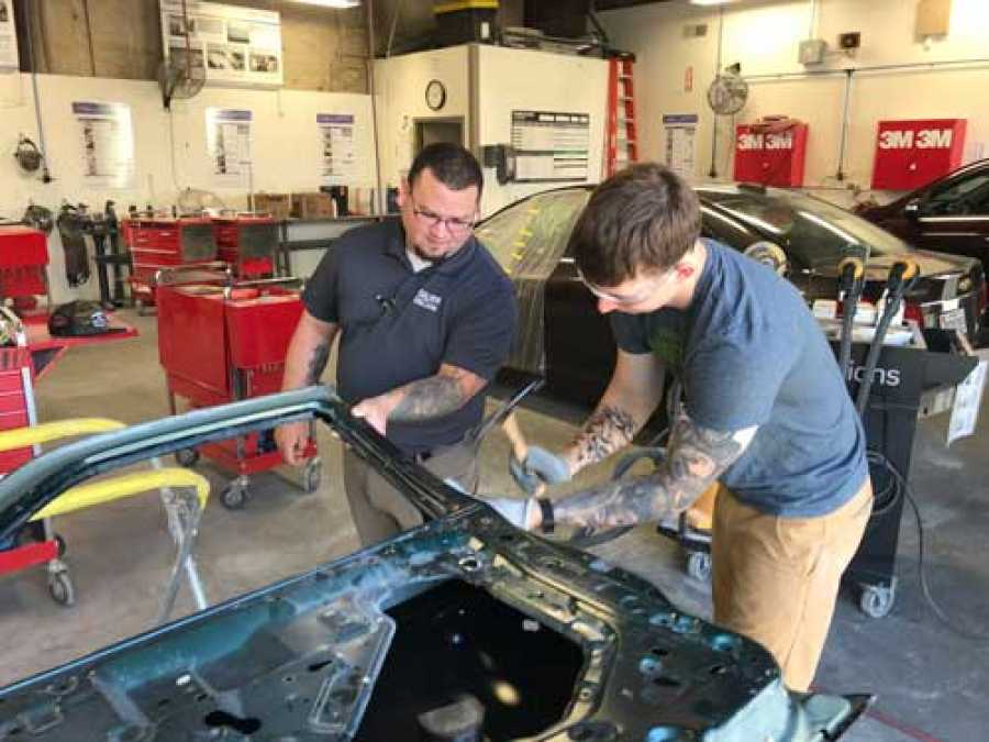 Caliber Collision Academy Gives CO Soldiers Opportunity To